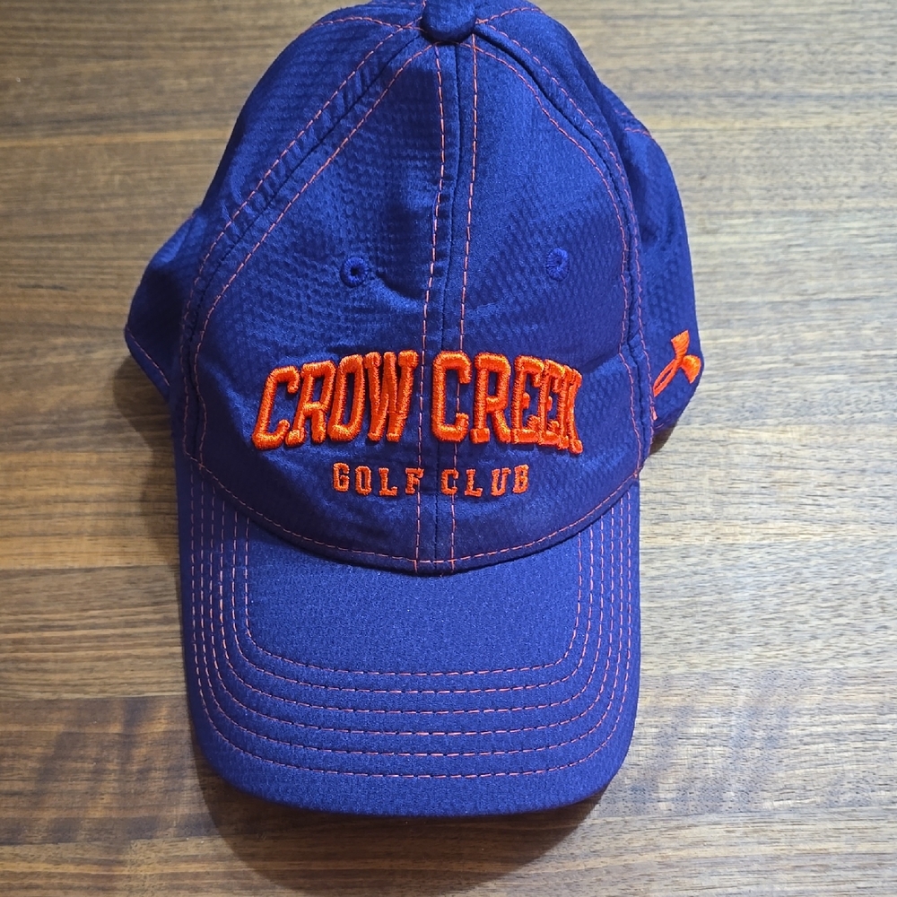Under Armour Blue and Orange Golf Cap